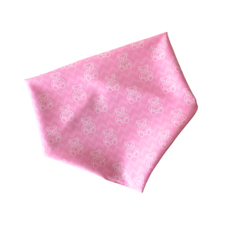 Bandana gummy pink bear